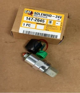 312D2 312D2GC 313D2 318D2 Excavator C4.4 3054C Engine Injection Pump Shutoff Solenoid Valve 147-2645 1472645 for CAT