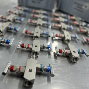 316 Stainless Steel 2 Way Manifold Valve 1 2 NPT Manual Needle Valve for Gas Control 3 5 Valve Instrument Manifold Alloy