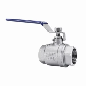 316 Stainless Steel Ball Valve 2 Piece High Flow Female Threaded Manual Valve 304 Floating Threaded Ends Ball Valves