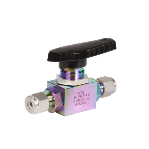 316 Stainless Steel Coated by Chemical Vapor Deposition (CVD) Process Inert Silicon Coated Ball Valves