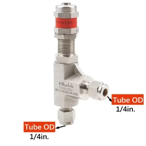 316 Stainless Steel Manual High Pressure Proportional Unloading Valve Angle Type Safety Gas Interchangeable Safety First