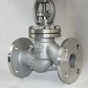 316L Stainless Steel Bellows Seal Globe Valve Zero Leakage Class 150 Flanged for Toxic Fluid