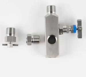 316L Stainless Steel High-Pressure 3-Way Sampling Needle Valve