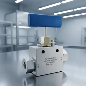 316L Stainless Steel Needle Valve S17400 Stem RPTFE Packing Metal Seat Flow Control