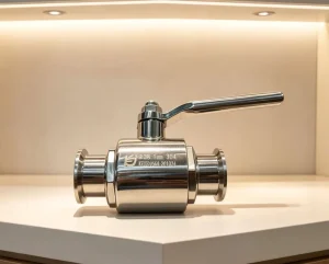 316L Stainless Steel Sanitary Manual Ball Valve Straight Through Food Grade Valve for Pharmaceutical Dairy Beer Industry