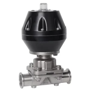 316L Stainless Steel Sanitary Pharmaceutical-Grade Pneumatic Diaphragm Valve with Clamps