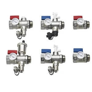 360 Rotatable Ball Valve Available on Both Sides Use for Manifolds