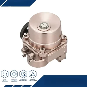 380V 3-Phase On-Off Quarter-Turn Electric Valve Actuator 90° Rotary Stroke Overcurrent Protection for Water Supply