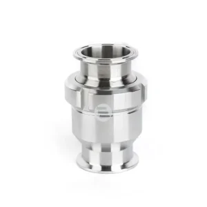3A DIN SMS Union Type Connection Stainless Steel Sanitary Check Valve With Clamp End