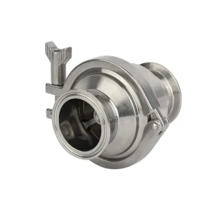 3A Standard Stainless Steel 304 316 Manuel Operation Check Valve Sanitary Food Grade Non return Valve