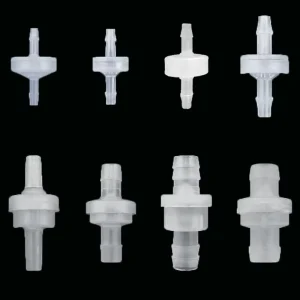3mm One-Way Push Fit Straight Quick Connect Check Valve for RO Pure Water Reverse Osmosis System Made of Polypropylene