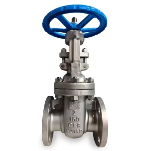 4″ 150LB Stainless Steel CF8 Gate Valve Manual Power Hard Metal Seal Seat Gate Valve