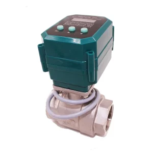 4-20mA 24V 12VDC Motorized DN15 DN20 DN25 Electric Proportional Flow Control Valve