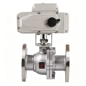 4 20mA DN15 DN65 DN80 DN100 Stainless Steel 304 316 Electric Actuator Motorized Ball Valve Electric Flanged Ball Valve