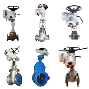 4-20mA Flow Control Motor-Operated Electric Valve IP68, OEM Control Valve