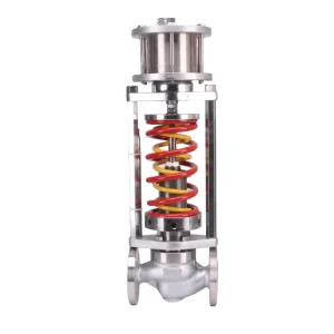 4 20mA Self operated Control Valve DN25 DN250 WCB Stainless Steel Pressure Regulating Valve Pneumatic Flow Regulating Valve