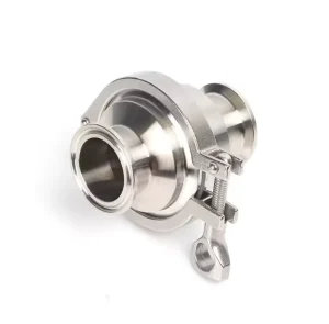 4″ SS304 316 Weld Quick Installed One Way Check Valve Stainless Steel Sanitary Clamp Non Return Check Valve