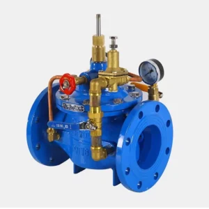 400X Pilot-Operated Hydraulic Water Control Valve with Diaphragm Flow Control