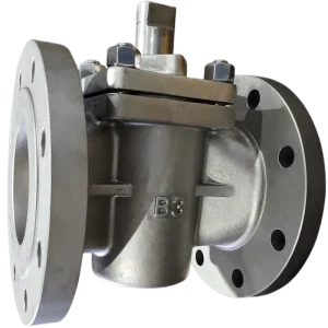 4IN Class 150 CF8M Stainless Steel PTFE seated Plug Valve for Tight Shutoff Corrosive Media On off Service