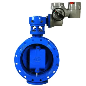 5 30 Days Fast Delivery Custom Size Material Pneumatic Actuator Double Eccentric Butterfly Valve