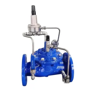 500X Pressure Reducing Relief Valve Flanged for Pipeline Pressure Relief