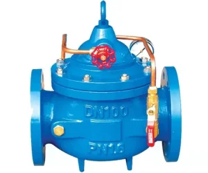 500X Pressure Relief Sustaining Valve PN16 Ductile Iron Flange Hydraulic Automatic Water Control Valve for Municipal Pipeline