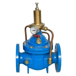 500X Pressure Sustaining Relief Valve Ductile Iron Water Pipeline Corrosion Resistant