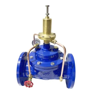500X Safety Relief Valve Flange Ductile Iron Automatic Pressure Regulator Hydraulic Safety Control Valve