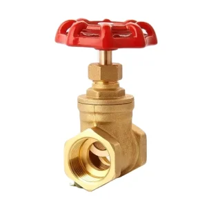 50mm Brass Gate Valve Threaded BSP/NPT 1/2″ 3/4″ 1″ 2″ PN16 Z15W-16T Forged PTFE XF Plumbing HVAC Hot Water CE ISO