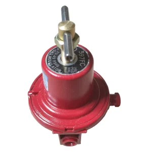 597FC Pneumatic LPG Regulator Gas Flow Pressure Reducing Valve for Weed Burning Torches 80kg/h Capacity