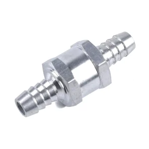 6/8/10/12/14/16mm Aluminium Alloy Hydraulic Fuel Non Return Check Valve for Diesel One Way Fit Carburettor