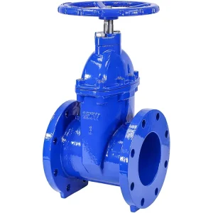 6″ Cast Iron Gate Valve With Rubber Wedge