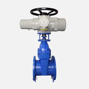 6-Inch Intelligent Electric Gate Valve Automatic Control IP67 PN16 Ductile Iron Body