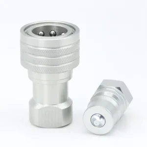 60 1 2″ NPT Carbon Steel ISO B Series Quick Coupling No Spill Hydraulic Parts