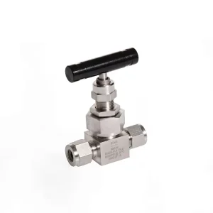 6000 PSI Stainless Steel Double Ferrule Union Bonnet Needle Valve for Oil