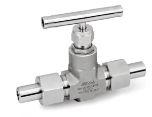 6000 WOG PSI ASTM Standard 316 Stainless Steel Manual 2-Way Needle Valve Weld End Forged High-Temperature for Oil Water Gas