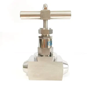 6000 psi Manual High-Pressure High-Temperature Butt-Weld Needle Valve 316L Stainless Steel
