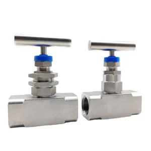 6000Psi Stainless Steel Manual High Pressure Needle Valve 1 4″ 3 8″ 1 2″ Instrument Tube Board Type Female Thread