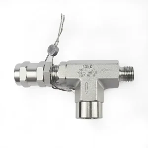 6000psi Stainless Steel Safety Relief Valve Manual Control Pressure Reducing for Water Gas Oil Base Acid General Application