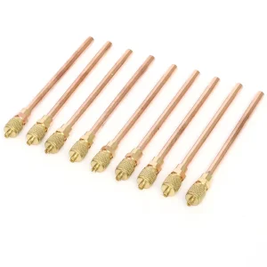 67*0.35 Needle Valve AC Access Service Valve Brass Pin Valve Refrigeration Accessories Liquid Filling Tools for Air Conditioning