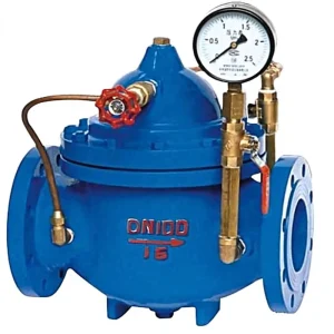 700X Pump Control PN16 Ductile Iron Flanged Automatic Hydraulic Check Valve Water Hammer Prevention Factory HBYS