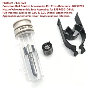 7135 623 & 7135 624 Injector Nozzle Valve Repair Kit Cross Reference EJBR05501D EJBR04201D