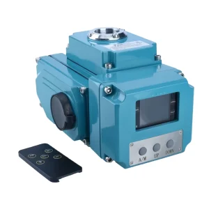 90 Degree Electric Rotary Actuator for Ball Valve and Globe Valve Parts Stainless Steel Flange Connection OEM Customizable