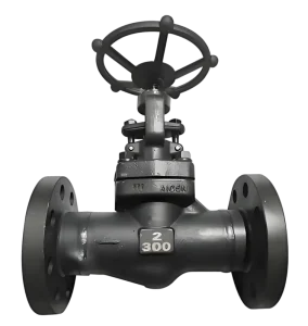 A105 Forged Steel High pressure Flange Globe Valve with High Quality