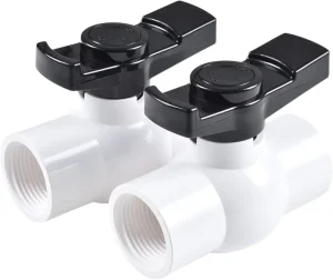 ABK Factory PVC Shut-Off Ball Valve Simple Ball Valve with Thread (NPT)