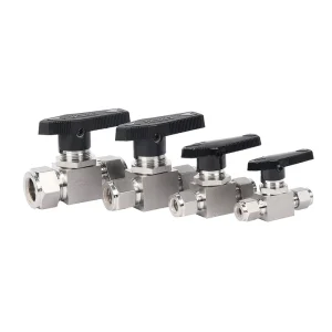 ABOTECH Customizable Stainless Steel 304 316 One Piece Instrumentation Ball Valves 1 25 Inch for General Application OEM