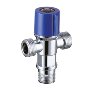 ABS Chrome Plastic Toilet Angle Stop Valve