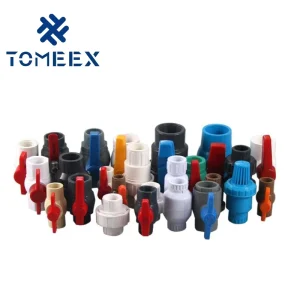 ABS Handle PVC Body ABS Ball Plastic PVC Ball Valve for India Market