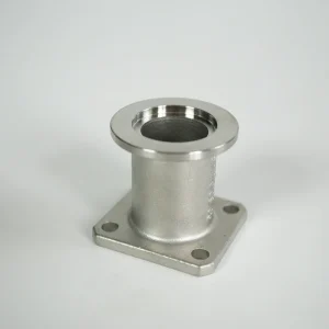 ADC12 Alloy Straight Pipe Valve Housing 4 Hole Square Flange Hydraulic Pneumatic Pipeline Valve Spare Parts Class 101 Mold