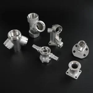 ADC12 Stainless Steel Alloy Cast Fluid Manifold Housing Multi-spec Elbow Tee Valve Body Square Two-Lug Mount Flange Class Mold